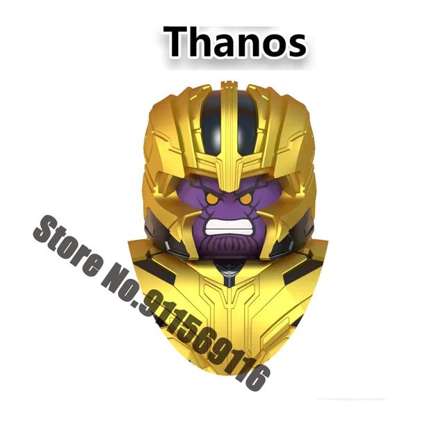 Superhero Building blocks Loki Sylvie Iron Man Spiderman Hulk Thor Captain America Venom Groot Thanos Vision Falcon Deadpool Toy A-WM788