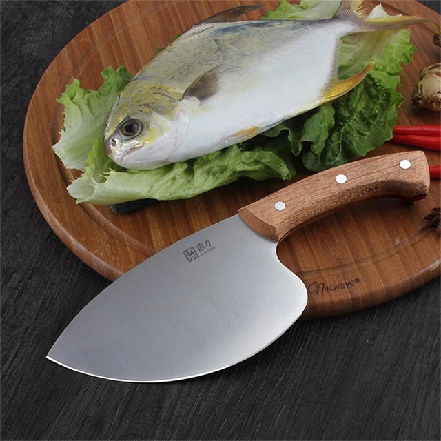 Seafood Market Aquatic Fish Knife Professional Tool Cooking Kitchen Knife  Sharp Slaughter Fishing Butcher Knife Meat Cleaver - AliExpress