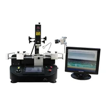 LY-5860 паяльная станция с сенсорным экраном BGA с 3 зонами горячего воздуха для ремонта материнской платы ноутбука 4800 Вт ZM-5860 паяльная машина bga