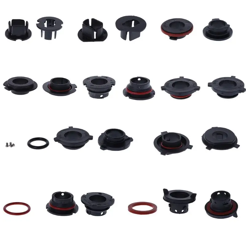 

2Pcs Car LED Headlight Bulb Adapter Holder Base Sockets Retainer for H1 H3 H4 H7 H11 H13 9004 9005 9006 9007 87HE