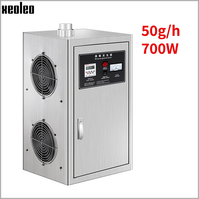 

XEOLEO Ozone Generator Air Purifier Air Sterilizer 50g/h Movable Dual switch Ozonizer Sterilizer Fan Excellent Heat Dissipation
