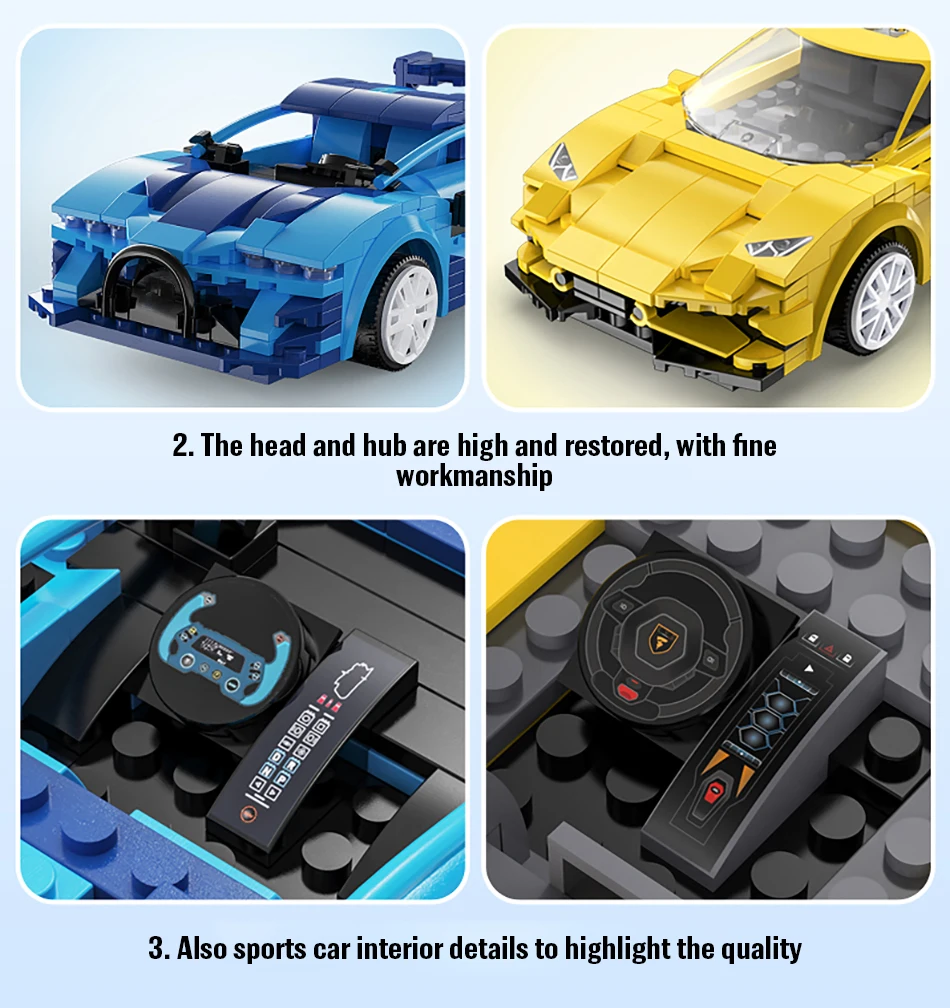 Cada City APP Programming Remote control Sports Car Model Building Blocks Technical RC Racing Car Bricks Gifts Toys for children