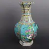 26CM Ceramic Vase Antique Collection Living Room Decoration Enamel Porcelain Home Furnishing Ornaments Housewarming Gift 1