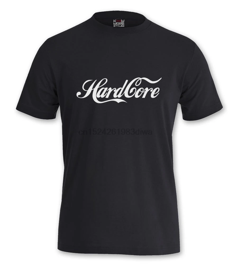 

SHIRT HARD CORE COKESTYLE GABBER GABBA TERROR SPEEDCORE TECHNO HARDSTYLE NEW2019 Fashion slim T-shirts T Shirt Men Tee Shirt