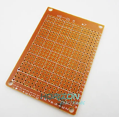 100 шт Высококачественный! Прототип бумаги Медь PCB Универсальный Эксперимент матричная печатная плата 5x7 см