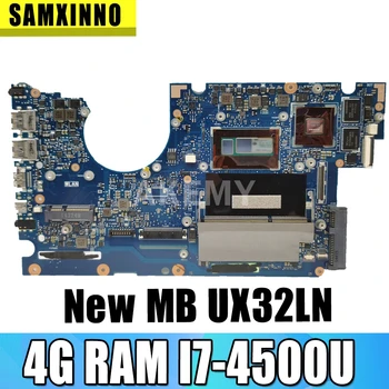 

Akemy UX32LN Laptop motherboard for ASUS UX32L UX32LN UX32LA-LN Mainboard w/ 4G RAM I7-4500U GT840M