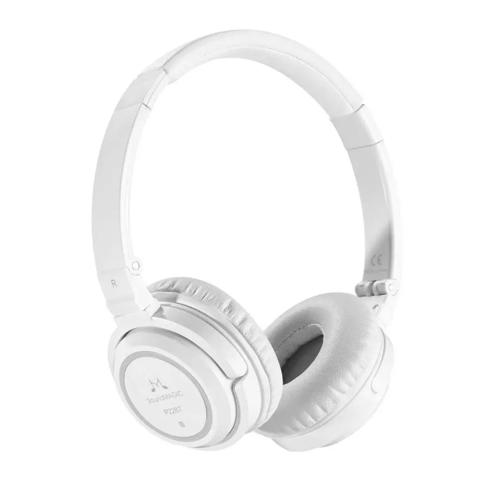 SoundMAGIC P22BT Wireless Bluetooth Headphones Noise Isolating Portable Audio On-Ear Headset Powerful Bass HiFi Stereo Headphone |