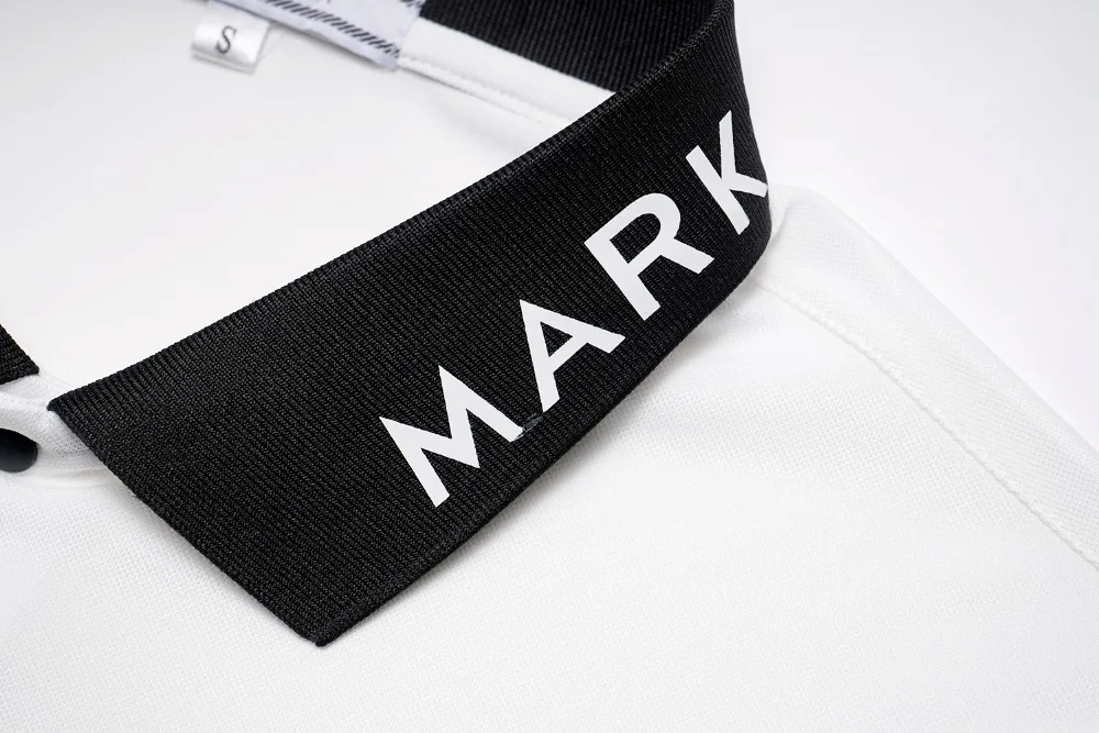 Новые футболки для тренировок Golf Mark/Lona с отложным воротником, спортивные футболки для активного отдыха с защитой от пота и солнцезащитным покрытием, S-XXL размер, длинная футболка