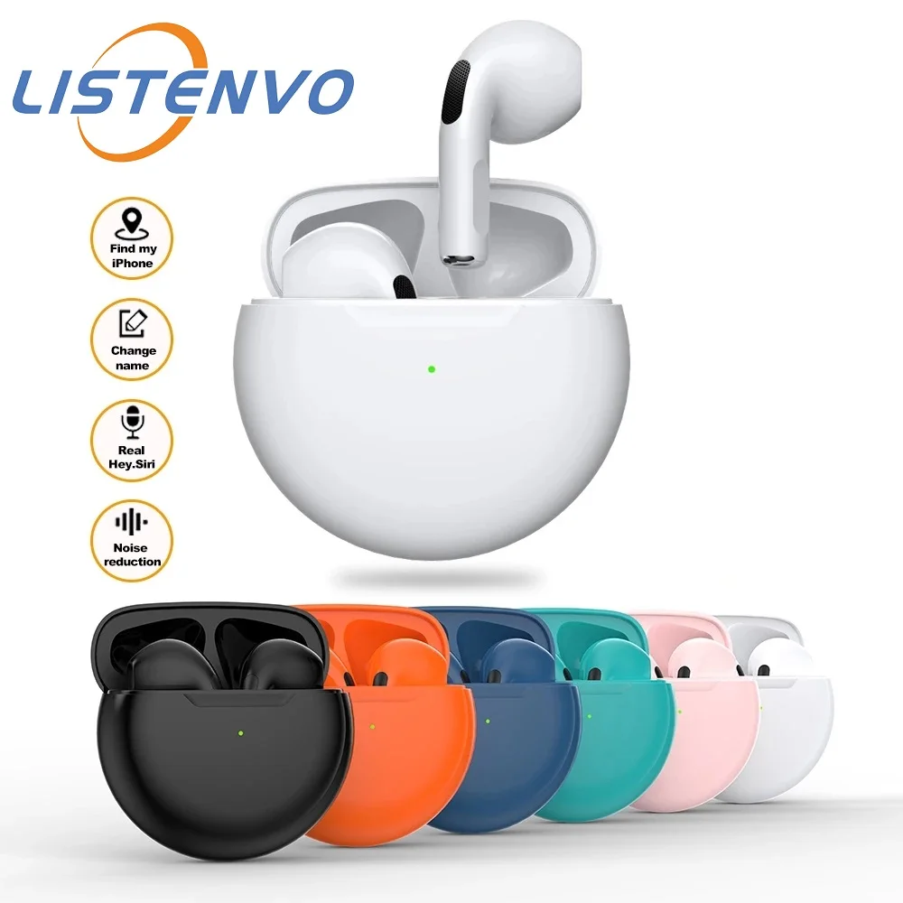 Air Pro 6 Tws Wireless Headphones 8d 