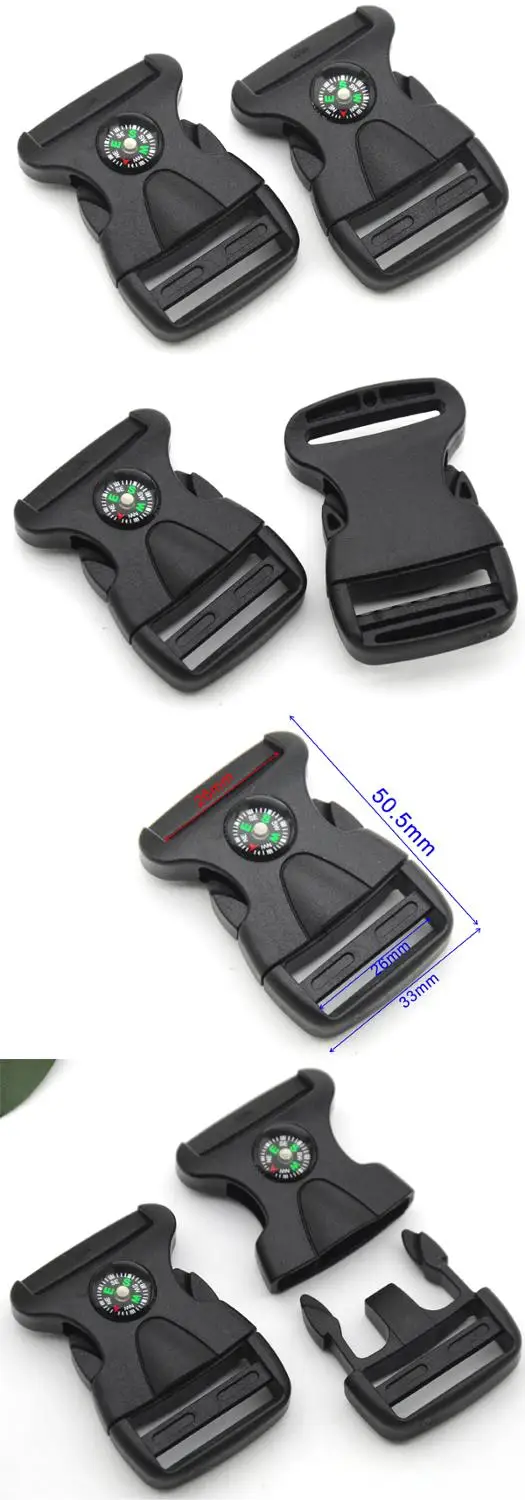 25 шт. Кам M372-25mm пластиковые POM пряжки для сумок, рюкзаков, багажа, спортивных сумок