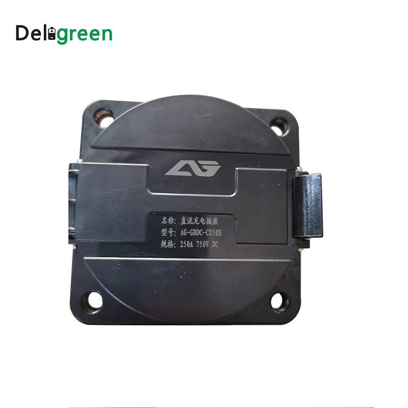 EVSE DC EV 80A 125A 200A 250A боковые зеркала автомобиля DC разъем «мама» с 1 м кабель для зарядки электрических автомобилей автомобиля Зарядка 4 точки крепления
