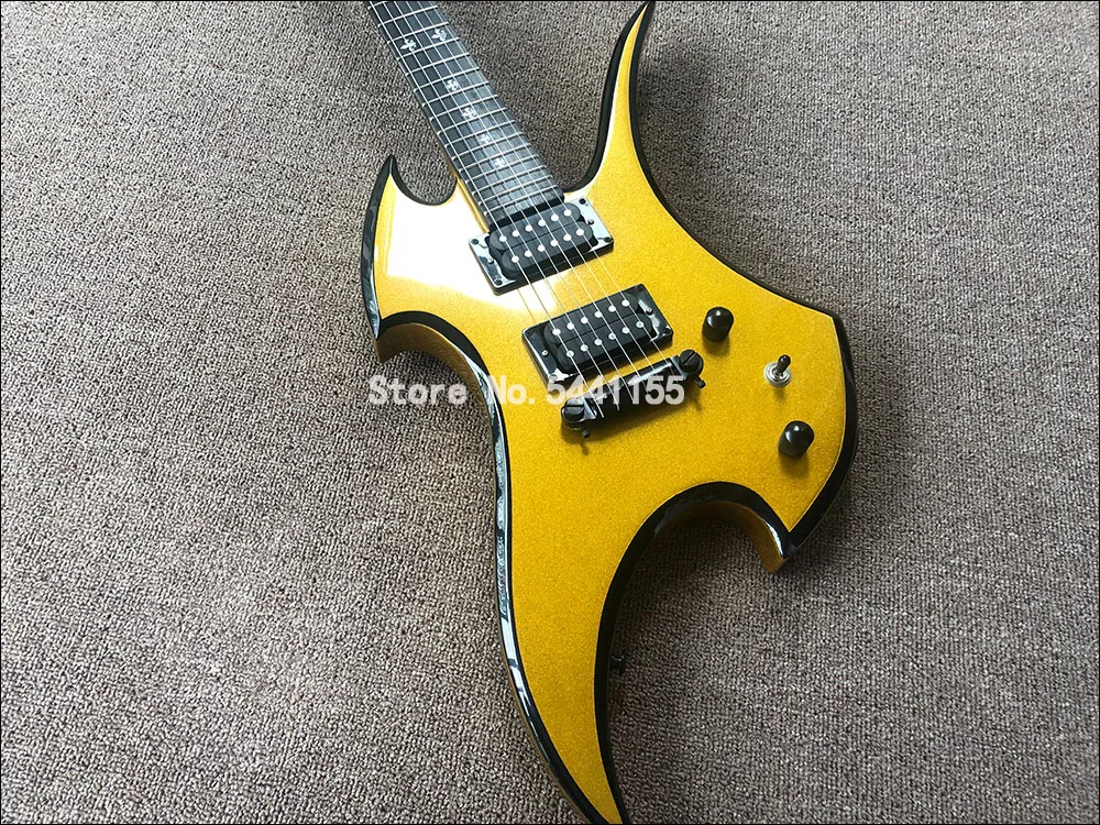 Golden Electric Guitar
 - 2020 New High Quality Electric Guitar Floyd Rose Electric Guitar Golden Electric Guitar Free Shipping