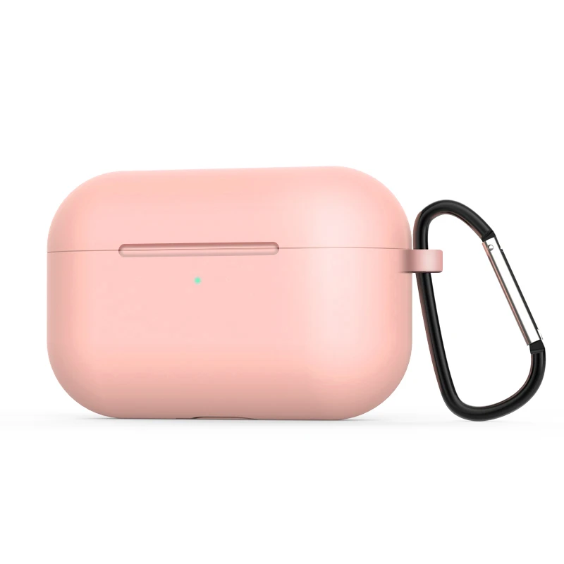 pink with ring Мягкий силиконовый чехол из ТПУ для Apple Airpods Pro 3 поколения, защитный чехол для Airpod Pro, чехол для AirpodsPro, чехол s - Цвет: pink with ring