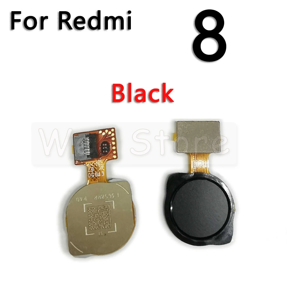 Задняя Кнопка Датчик отпечатков пальцев гибкий кабель для Xiaomi Redmi Note 8 8T 9 9s 9T K20 Pro