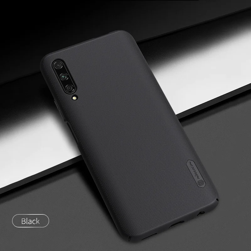 Роскошный тонкий чехол NILLKIN для huawei Honor 9X Pro, Матовый Жесткий чехол для huawei Honor 9X - Цвет: Черный