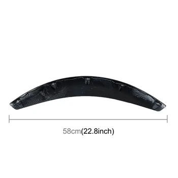 

Universal Fender Flares 58cm Rubber Large Round Arc Strips Universal Fender Flares Wheel Eyebrow Decal Sticker Cover