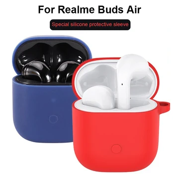 

Protective Case For Realme Buds Air Headphones Soft Silicone Case Full Protective Cover For Realme Buds Air Bluetooth Earphone
