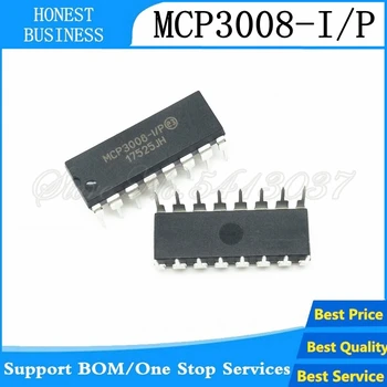 

5PCS/Lot IC Chip MCP3008-I/P MCP3008 8-Channel 10-Bit A/D Converters SPI DIP16