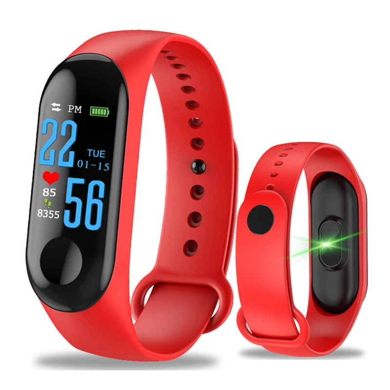 M3 Smart Watch 2020 New Smart Call Bracelet Colorful Screen Tracker Blood Pressure Heart Rate Magnetic Charge Smart Watch 