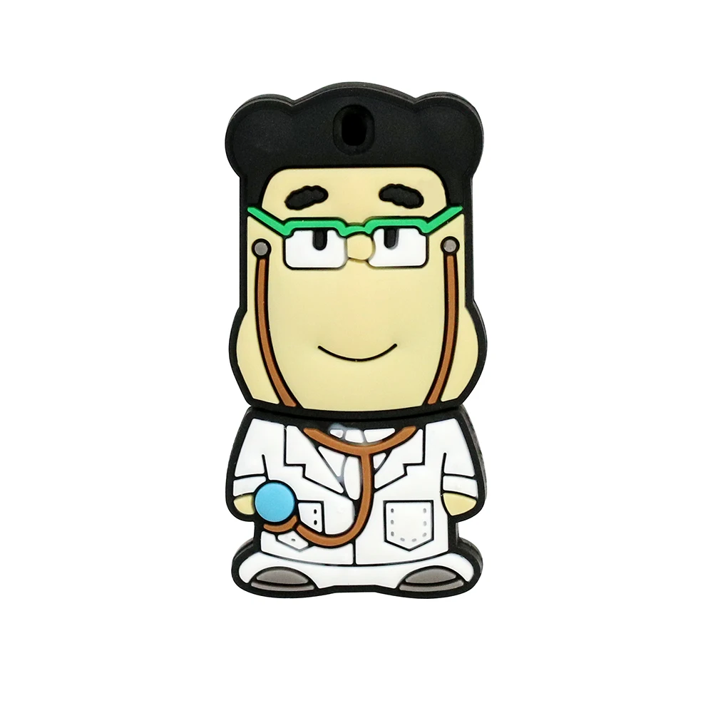 New Cartoon Doctors Memory Stick 4GB 8GB 16GB 32GB 64GB Lovely Medical Pendrive Cartoon USB Flash Drive 256GB Doctor Pendrive New Cartoon Doctors Memory Stick 4GB 8GB 16GB 32GB 64GB Lovely Medical Pendrive Cartoon USB Flash Drive 256GB Doctor Pendrive