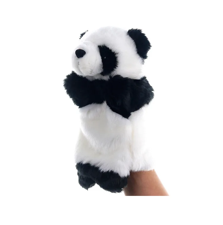 Cute animal hand puppet doll plush toy children s gloves doll kindergarten story props soothing doll 2