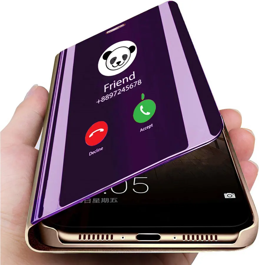Умный зеркальный чехол для huawei P10 P20 P30 Pro mate 20X Y7 Y9 Prime Honor 20 8A 8X9 10 Lite P Smart 2019 s |
