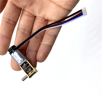 

1218GE-N20 Worms Gear DC Motor 6V 12V 16/30/70RPM Magnetic encoder Motor 1:236 DIY Model Display rack Door Lock Motor