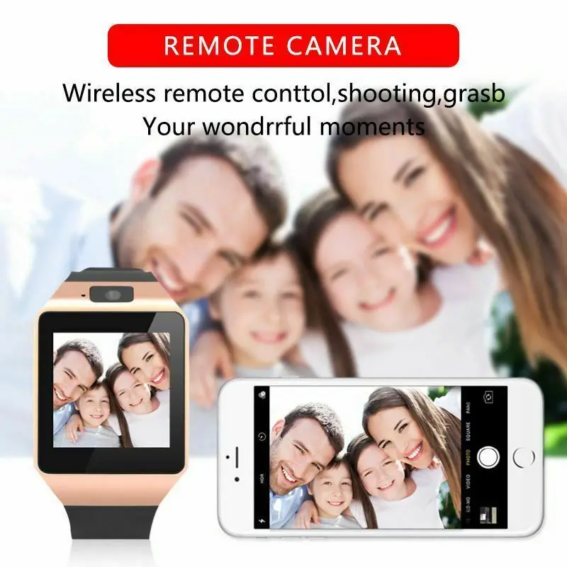 Умные часы с сенсорным экраном dz09 Камера Bluetooth наручные SIM карты Smartwatch для Ios Android