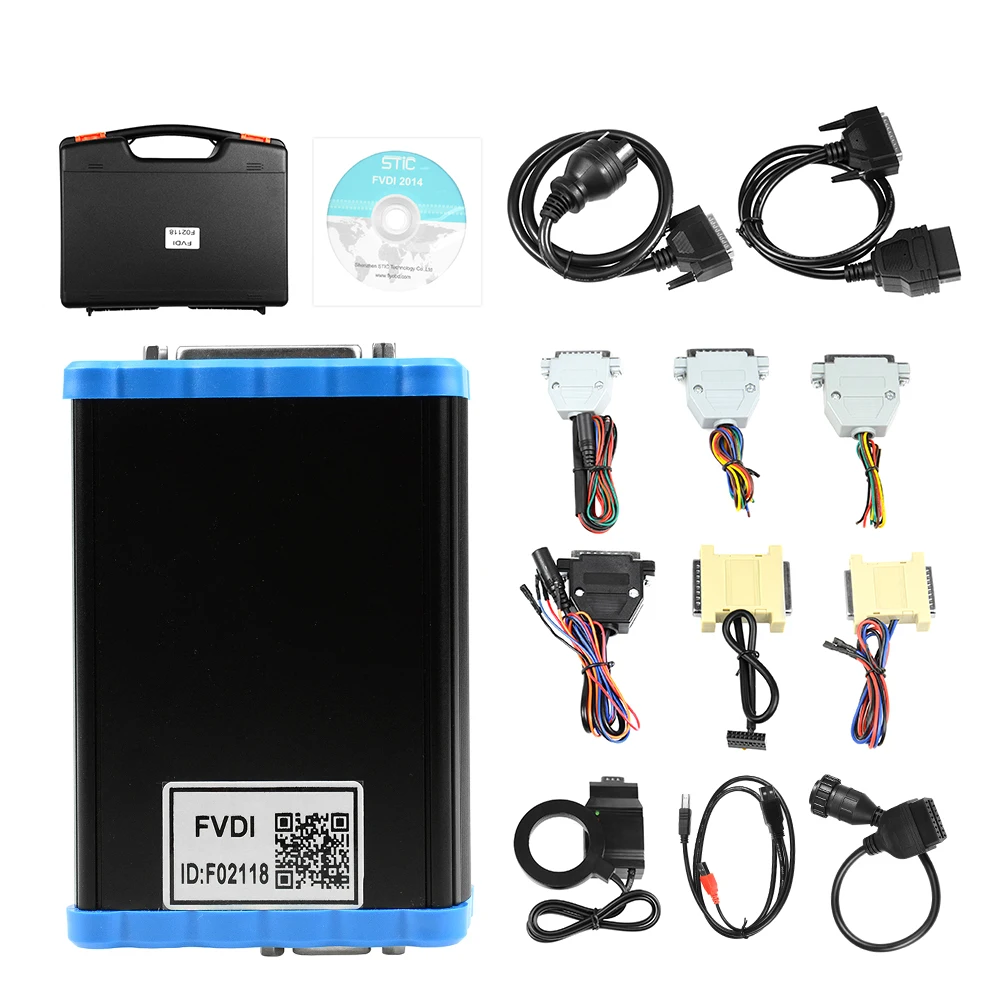 SVCI2020 SVDI FVDI OBD2 ключевой программист все функции VVDI2 SVCI V2015 FVDI J2534 без ограничений Fvdi