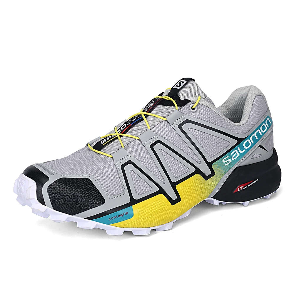 Salomon speed Cross 4 CS, Спортивная Мужская Уличная обувь, дышащая, zapatillas hombre Mujer, мужские кроссовки, спортивная обувь