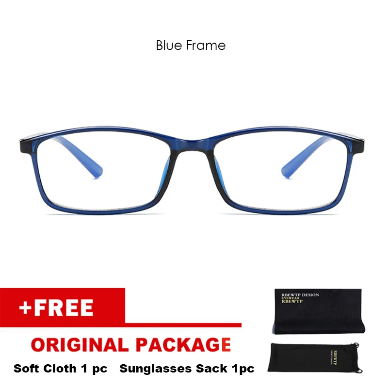 Голубой светофильтр компьютерные очки TR90 для блокирования УФ анти глаз глазного напряжения переход фотохромные игровые очки для женщин и мужчин - Цвет линз: Blue Frame