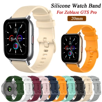 Zeblaze GTS PRO GTS 2 용 손목 밴드, 실리콘 Correa 스포츠 스트랩, Zeblaze 하이브리드 GTR Btalk 시계 밴드 팔찌, 20mm, 22mm