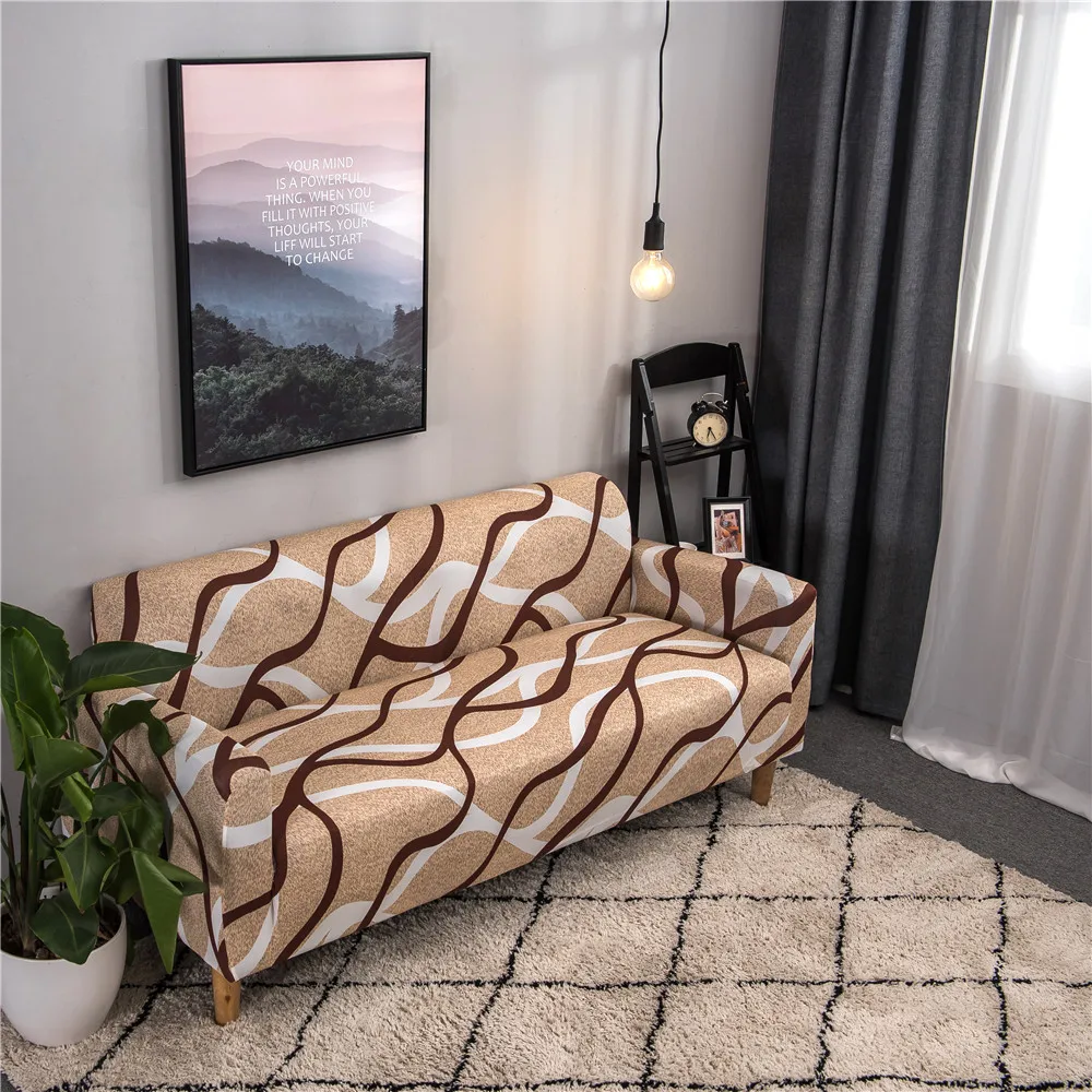 Классический плед печати эластичные Чехлы все включено мебель протектор секционные эластичные диванные чехлы для гостиной