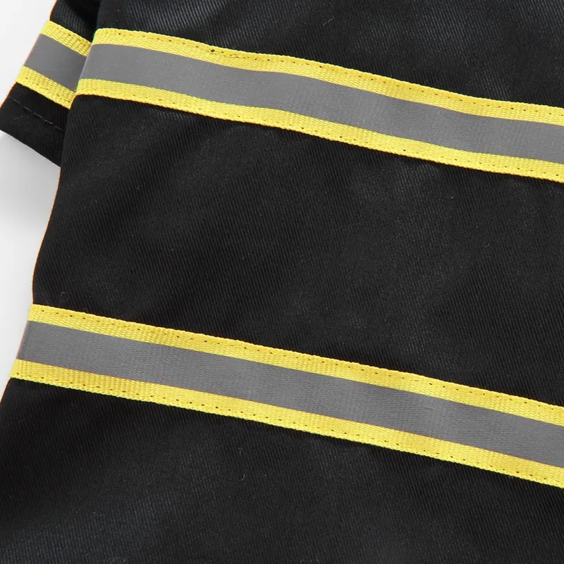 Домашний костюм для косплея на Хэллоуин, забавные костюмы пожарных, комплект из 2 леггинсов, пальто и шапка для маленьких и средних собак
