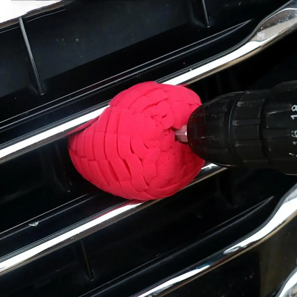 

2pcs Car Polishing Waxing Sponge Auto Detailing Tools Motorcycle Washer Care Buffing Ball Finishing Pad Car Styling Accessories