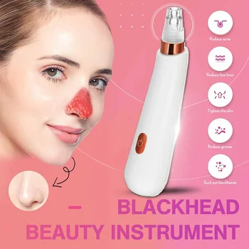 

Blackhead Remover Vacuum Pore Cleaner Blackhead Vacuum Suction Acne Clean Exfoliating Cleansing Comedo Nose Face Skin Care Tools