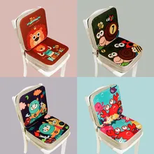 Children Kids Increased Booster Seat Cushion Pad Pillow Baby Dining High Chair Seat Cushions Adjustable Removable Baby Safety
