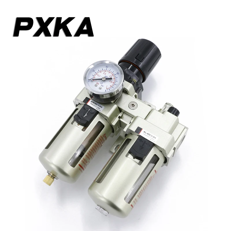Масляный фильтр-сепаратор воды AC4010-04 воздушный компрессор воздушный клапан регулирования давления дуплексный Автоматический дренаж