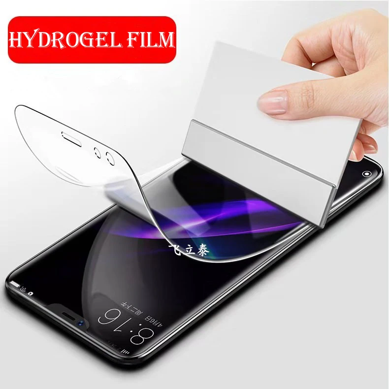 

Screen Protector Hydrogel Film For iPhone 6 6S 7 8 Plus X XS Max XR Protective Film For P Smart Not Glass 9H Hardness