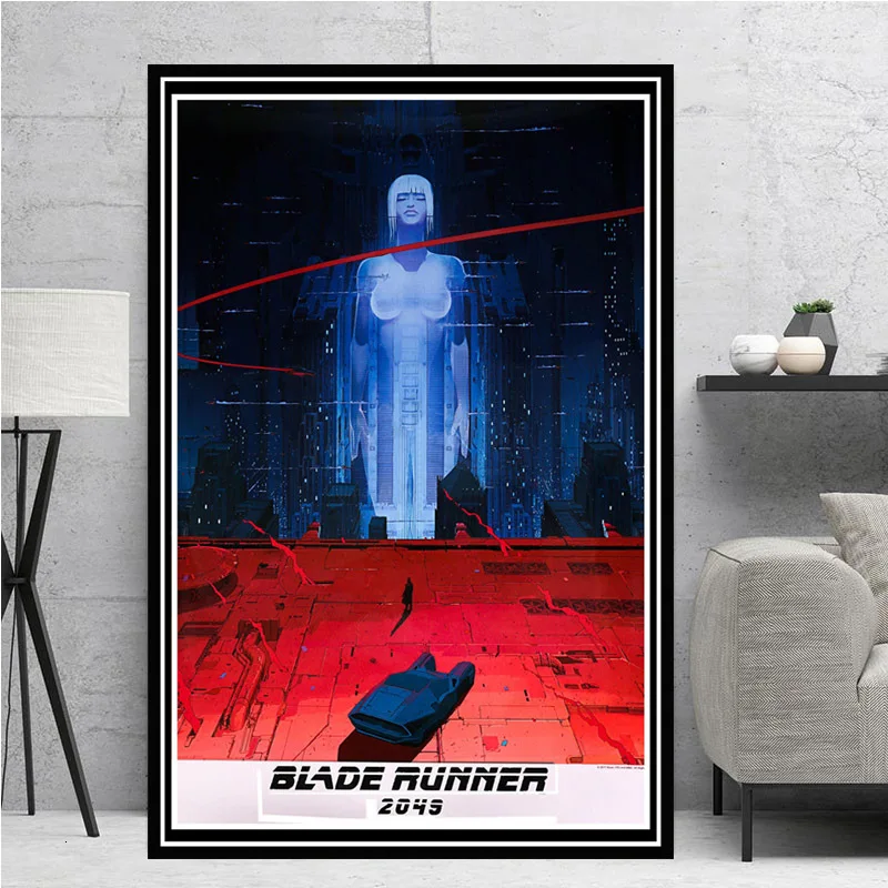 Poster Prints Custom Blade Runner 2049 Movie Film Gift Modern Comic Oil Painting Canvas Art Wall Pictures Living Room Home Decor | Дом и сад