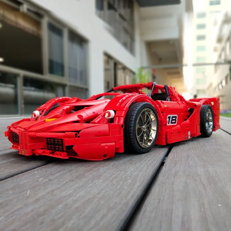 

MOC-5889 The FXX Sport Racing Car Remote Control MOC-25326 1:8 Model Building Blocks Bricks Kids Girl Boys DIY Gifts Toy 13085