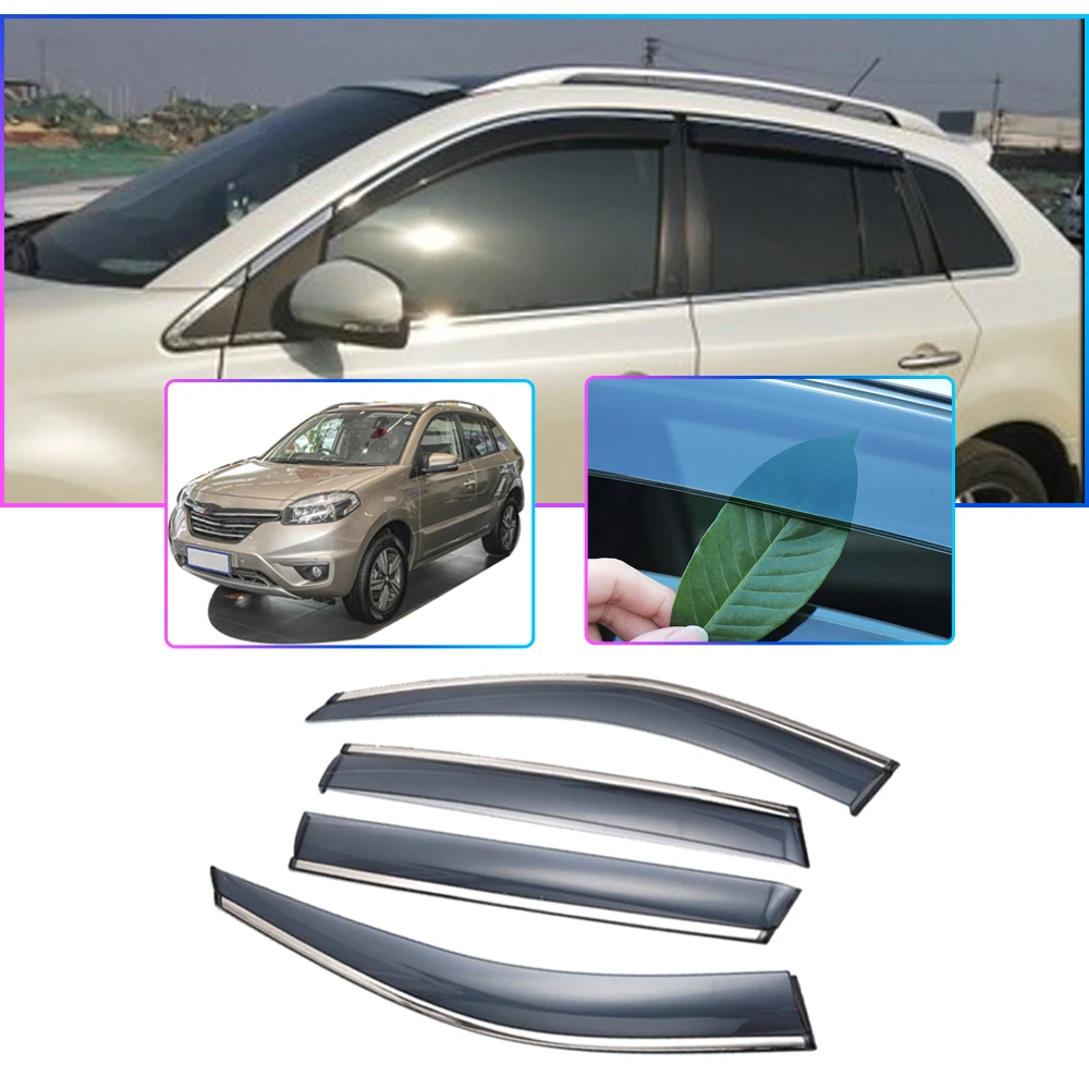 Car Accessories RENAULT TRAFIC 2015 ON WIND DEFLECTORS STX D015 EXTERNAL FIT RAIN SHIELDS WIND