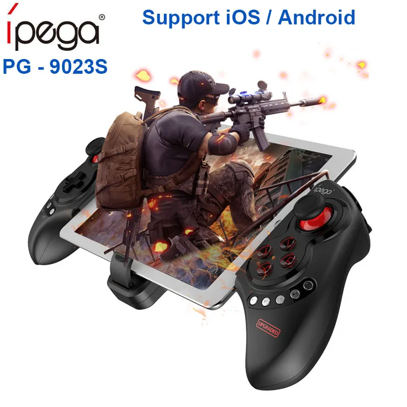 iPEGA PG-9023S джойстик для телефона игровой контроллер геймпад Android беспроводной Bluetooth Телескопический для pad/Android планшет с ТВ ПК