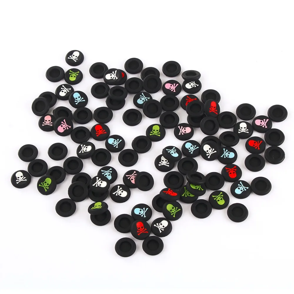 

100pcs Silicone Analog Controller Thumb Stick Grips Cap Cover for Xbox PS3/PS4/Xbox360