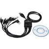 New 8 In 1 USB Programming Cable Multifunctional Compatible For Walkie Talkie KENWOOD/QuanSheng/HYT/Motorola/YAESU/ICOM Radio ► Photo 1/6