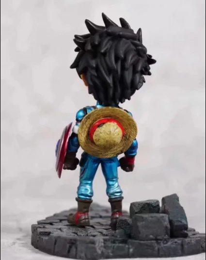 

One Piece COS Avengers America Captain Luffy SD Form Garage Kit Ruff