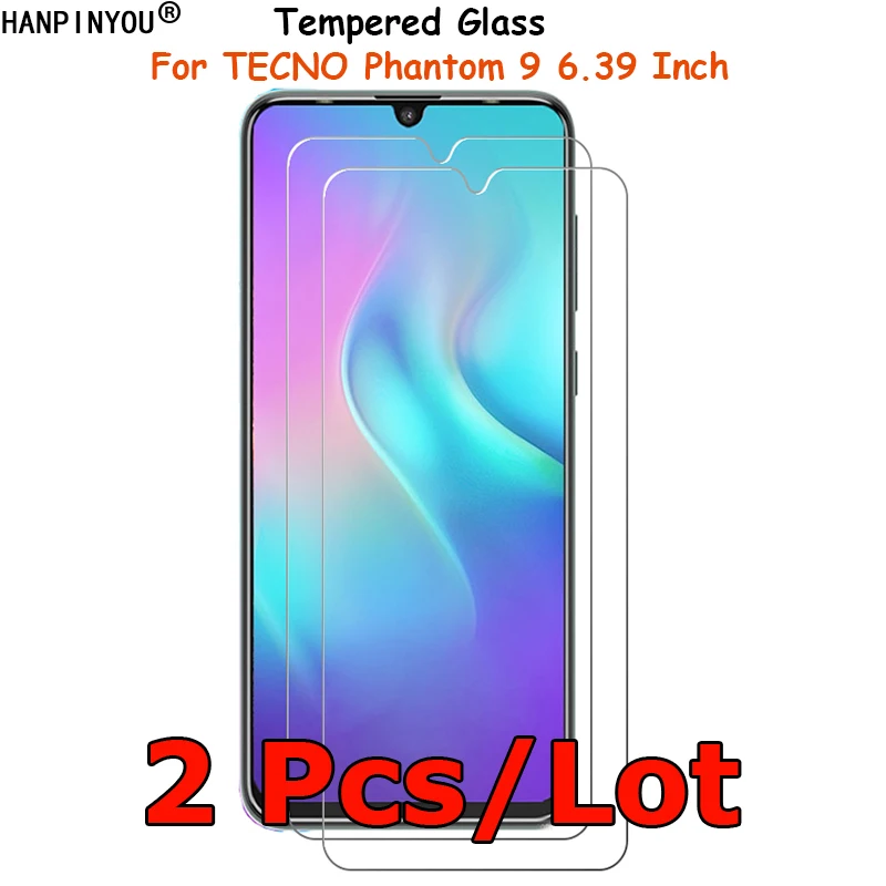 2 шт./лот для TECNO Phantom 9 6 39 &quotзакаленное стекло Защита экрана Взрывозащищенная