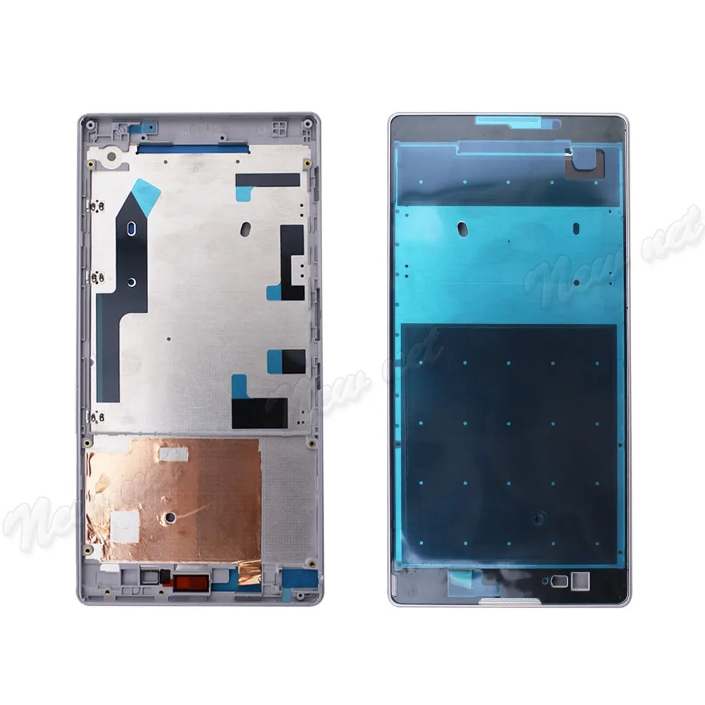 Для sony Xperia T2 Ультра Крышка корпуса средняя рамка; Лицевая панель Xperiat2 запасные части Ремонт