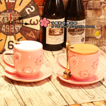

Korean Cute Creative Mug Cartoon with Spoon with Lid Simple Ceramic Mug Tazas De Ceramica Creativ Student Breakfast Mug MM60MKB