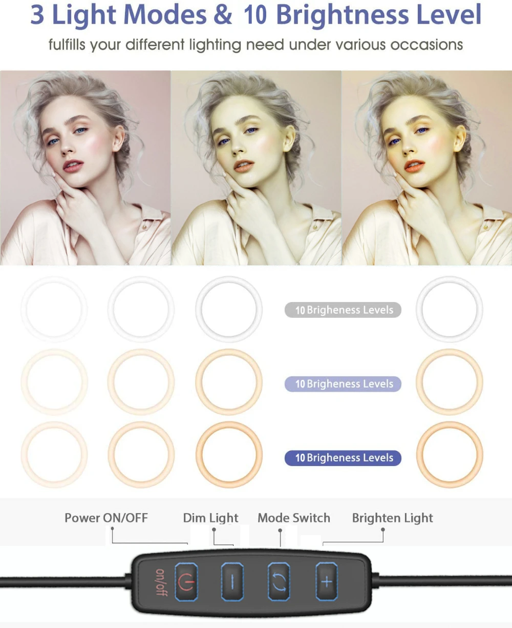 3 light modes